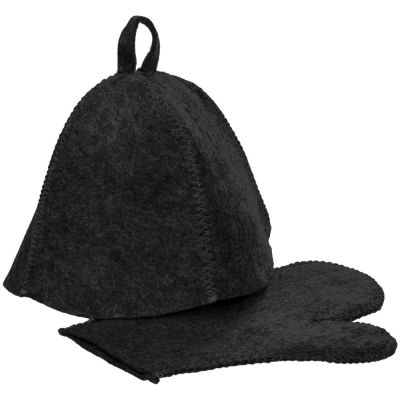 Набор для бани Heat Off, ver.2, черный-1