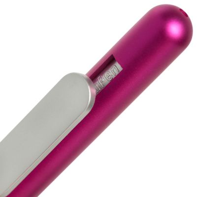 Ручка шариковая Swiper Silver, розовый металлик-3