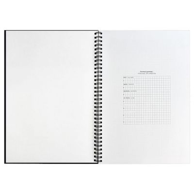 Ежедневник Notera Maxi, недатированный, черный-3