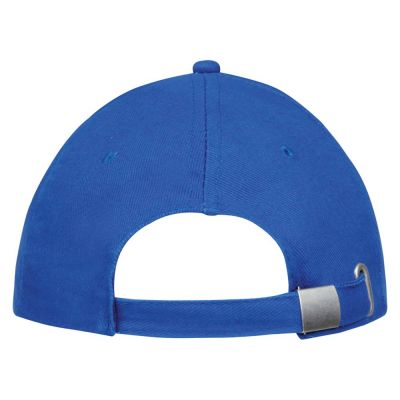 Бейсболка Buffalo, ярко-синяя с белым-2