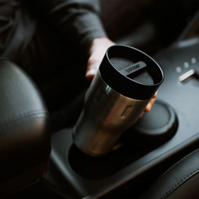 Термостакан Tumbler 350, вакуумный, стальной матовый-7