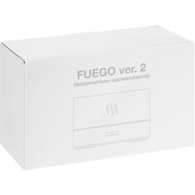Увлажнитель-ароматизатор с имитацией пламени Fuego ver.2, черный-2