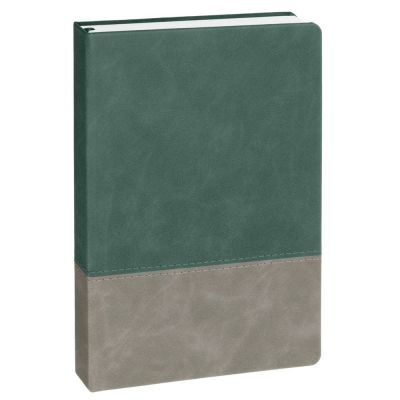 Ежедневник Horizon, недатированный, серый с зеленым-2