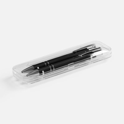 Набор из 2 ручек Keskus Soft Touch, черный-2