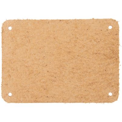 Лейбл кожаный Beta, XL, бежевый-1