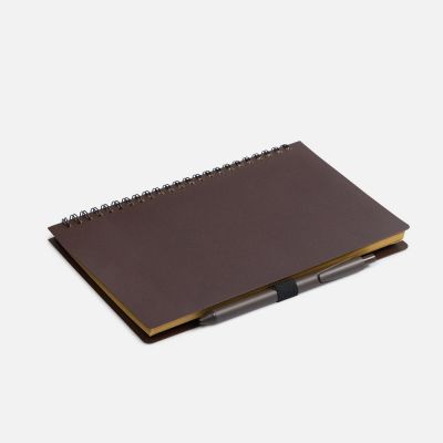 Блокнот на спирали Coffeist, коричневый-3