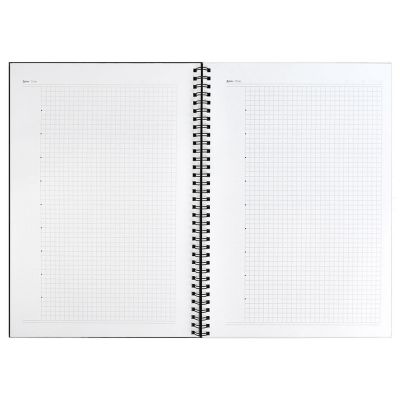 Ежедневник Notera Maxi, недатированный, серый-4