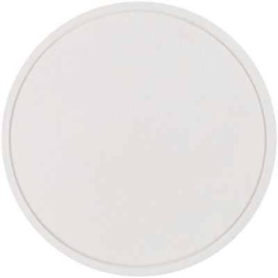 Лейбл из ПВХ Dzeta Round, L, белый-0