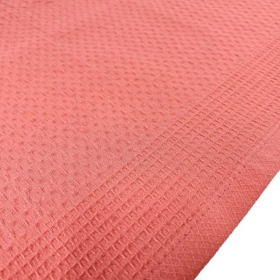 Полотенце вафельное «Деметра», малое, оранжевое (грейпфрут)-2