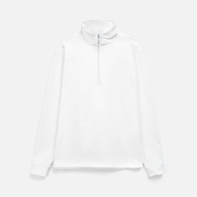 Свитшот на молнии Morfiss, белый-0