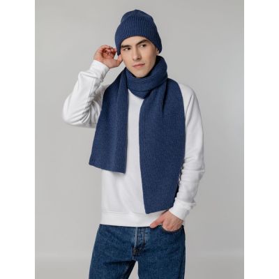 Шапка Tommi, синий меланж-6