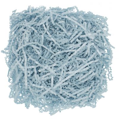 Бумажный наполнитель «Блеск», голубой-0