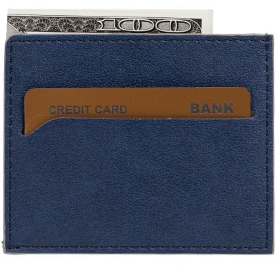 Чехол для карточек Petrus, синий-5