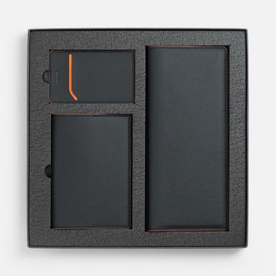 Набор Multimo Simple, черный с оранжевым-1