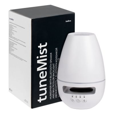 Увлажнитель с колонкой и подсветкой tuneMist, белый-9