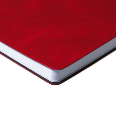 Ежедневник Nubuck Touch, недатированный, красный-6