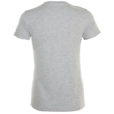 Футболка женская «Ты у меня вот здесь», серый меланж-2