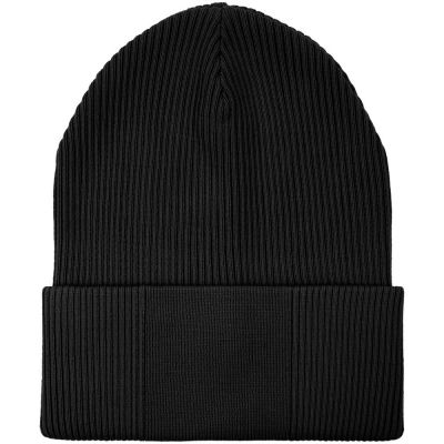 Шапка Real Rib, черная-1