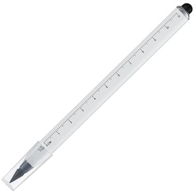 Вечный карандаш Tricore со стилусом, белый-2