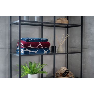 Полотенце Giraffe, большое, бежевое с синим-8