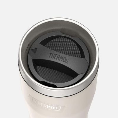 Термокружка Icon 470, бежевая-4