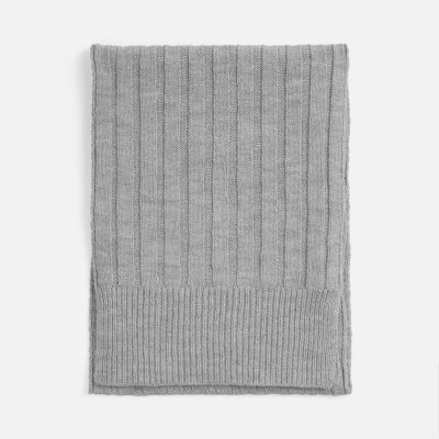 Шарф Bellish, светло-серый меланж-1