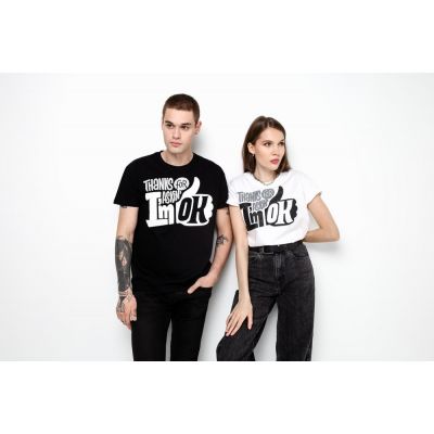 Футболка I'm OK, белая-8