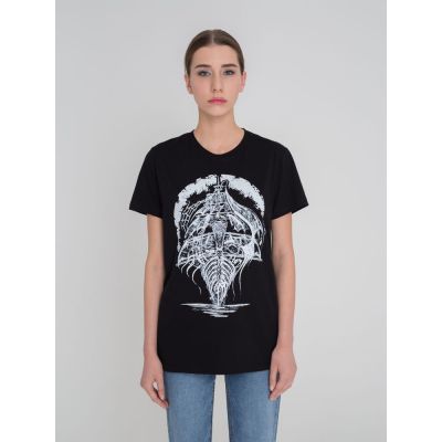 Футболка «Летучий Голландец», черная-3