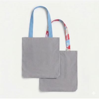 Шопер-конструктор Bolsa с узкими ручками с полноцветной печатью-3