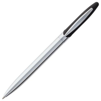 Ручка шариковая Dagger Soft Touch, черная-2