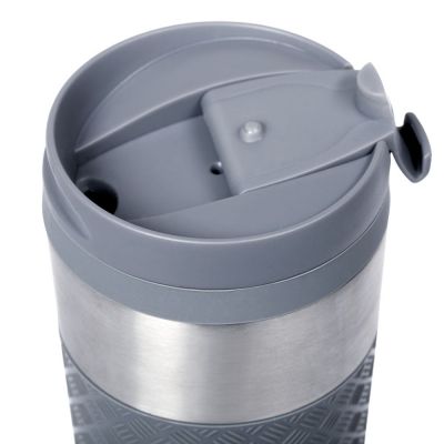 Термостакан Hard Work, вакуумный, серебристый-2