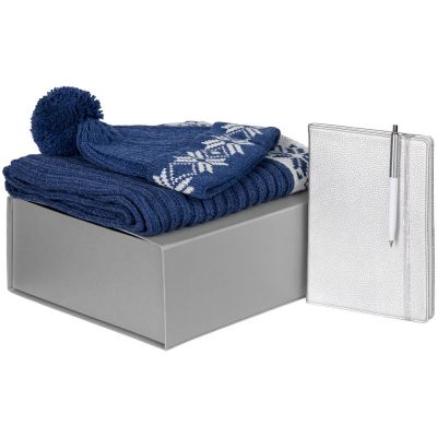 Набор Eira с ежедневником, синий-0