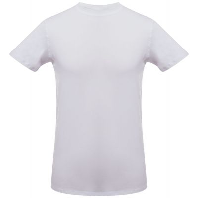 Футболка мужская T-bolka Stretch, белая-0