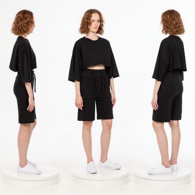 Шорты J3, черные-2