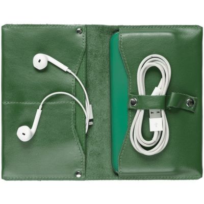 Органайзер для зарядных устройств Apache, зеленый-3