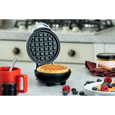 Электрическая вафельница GoRound, белая-8