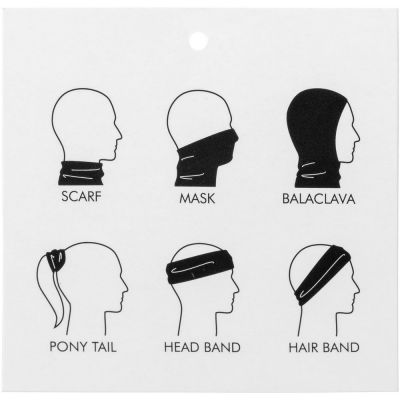 Многофункциональная бандана Bolt, синяя-2