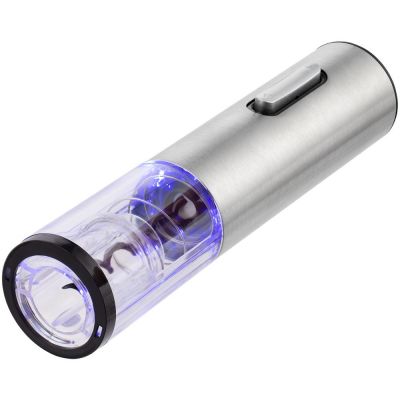 Электрический штопор с ножом для фольги Wine Diesel, серебристый-4