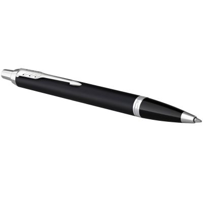 Ручка шариковая Parker IM Essential Muted Black CT, черная-1