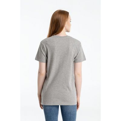 Футболка женская «Волка футболка», серый меланж-3