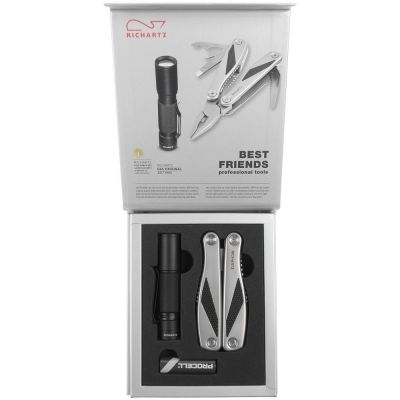 Набор мультиинструмент и фонарик Best Friends-2