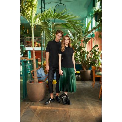 Рубашка поло Safran серый меланж-5