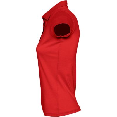 Рубашка поло женская Prescott Women 170, красная-2