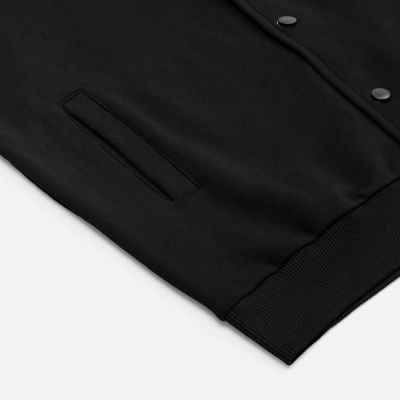 Бомбер унисекс Nuppu, черный-5