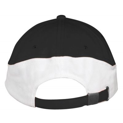 Бейсболка Booster, черная с белым-2