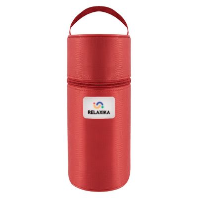 Термос Relaxika Duo 500 в чехле, стальной-2