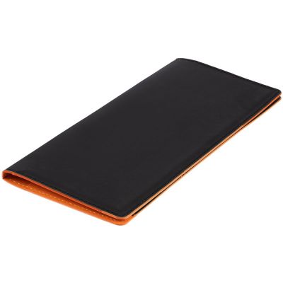 Дорожный органайзер Multimo, черный с оранжевым-1