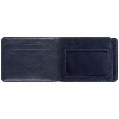 Портмоне inCase, серое с синим-1