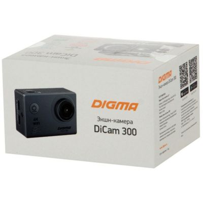 Экшн-камера Digma DiCam 300, серая-6