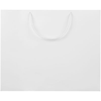 Пакет бумажный с ламинацией Lami Tote L, белый-1